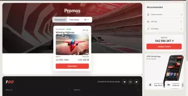 1GO Casino को मोबाइल संस्करण